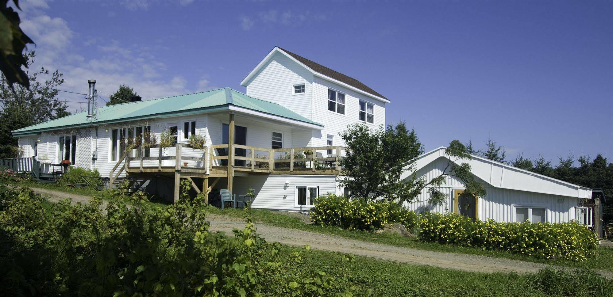 Gite Aux Jardins De L'Anse Percé Exterior foto
